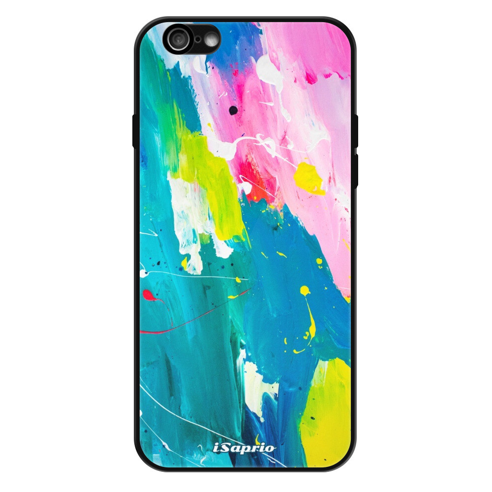 Lesklé puzdro Exclusive iSaprio - Abstract Paint 04 - iPhone 6/6S