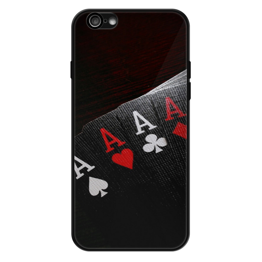 Lesklé puzdro Exclusive iSaprio - Poker - iPhone 6/6S