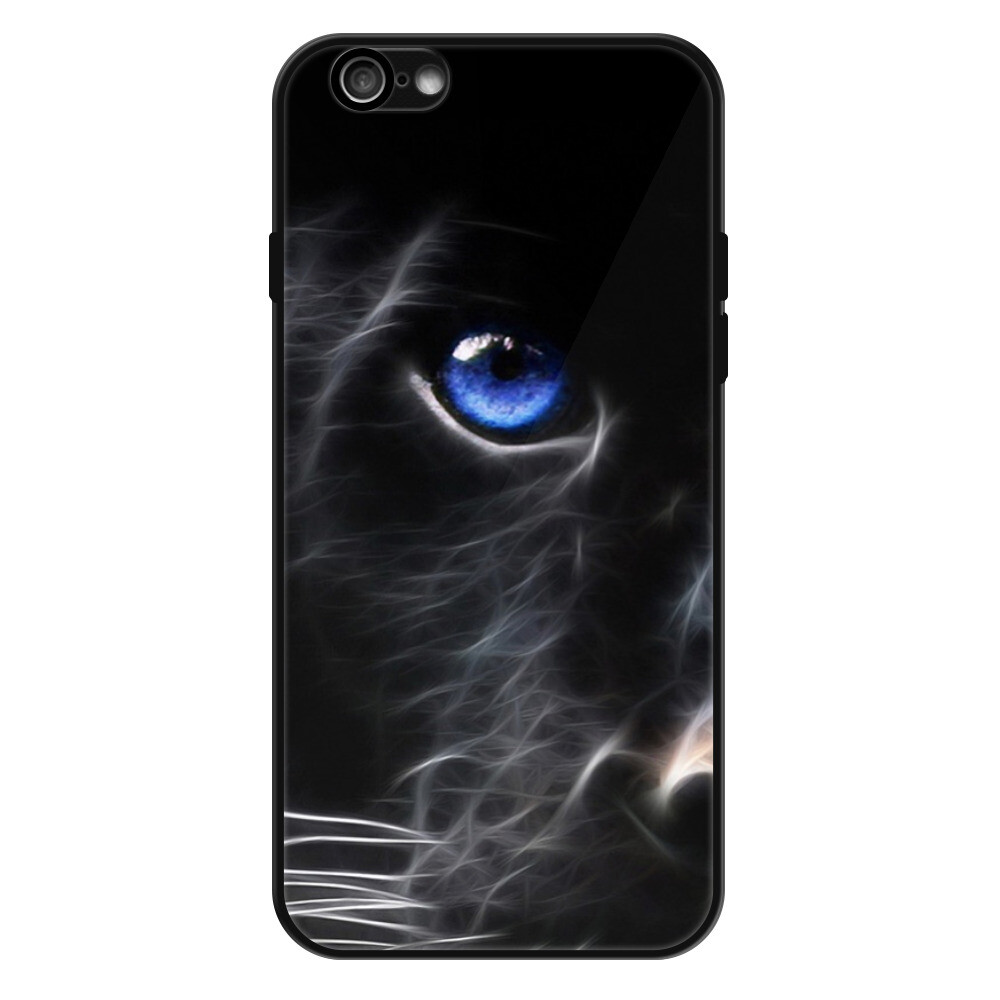 Lesklé puzdro Exclusive iSaprio - Black Puma - iPhone 6/6S