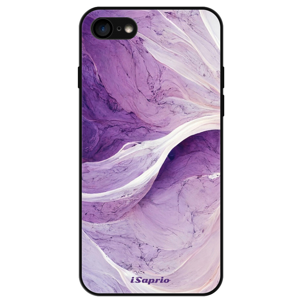 Lesklé puzdro Exclusive iSaprio - Purple Paint 10 - iPhone 7/8/SE 2020/SE 2022