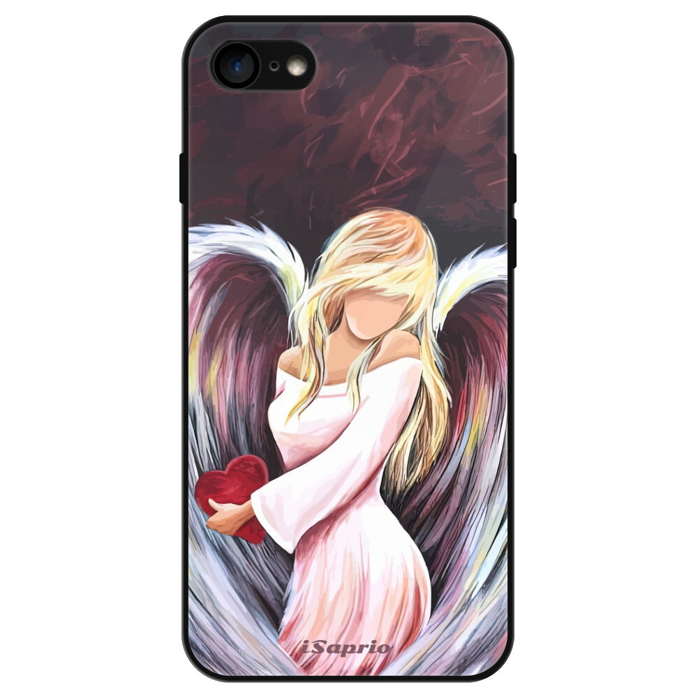 Lesklé puzdro Exclusive iSaprio - Angel of Love - iPhone 7/8/SE 2020/SE 2022