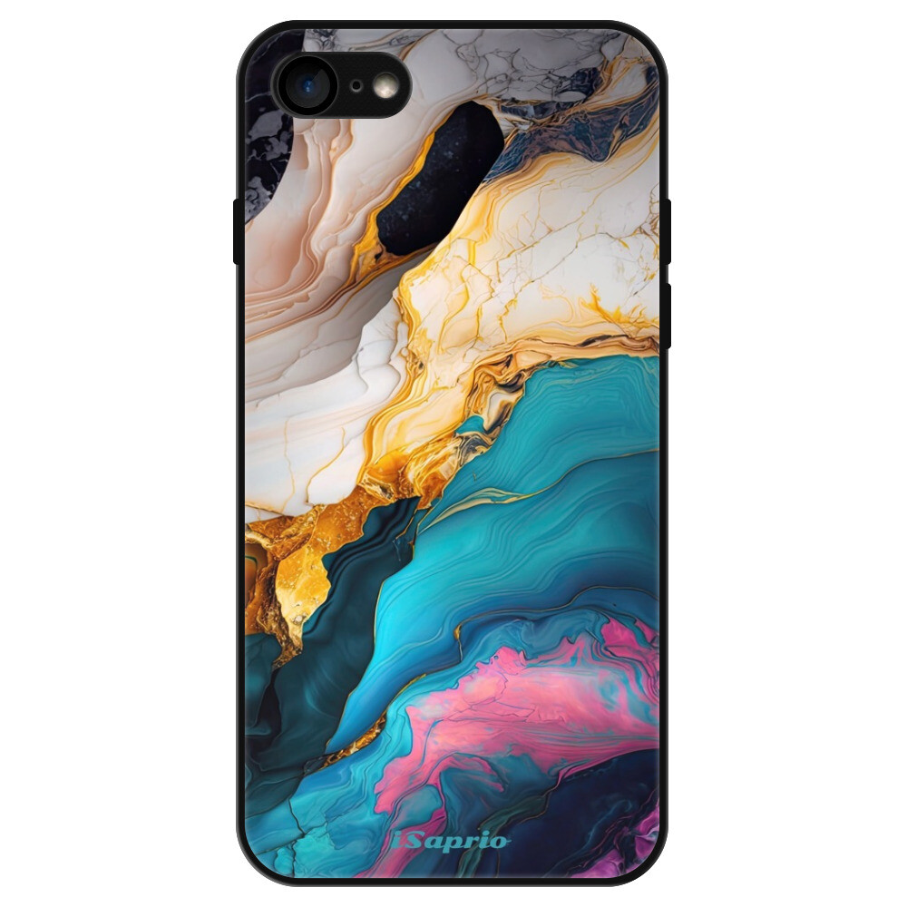 Lesklé puzdro Exclusive iSaprio - Color Marble 21 - iPhone 7/8/SE 2020/SE 2022