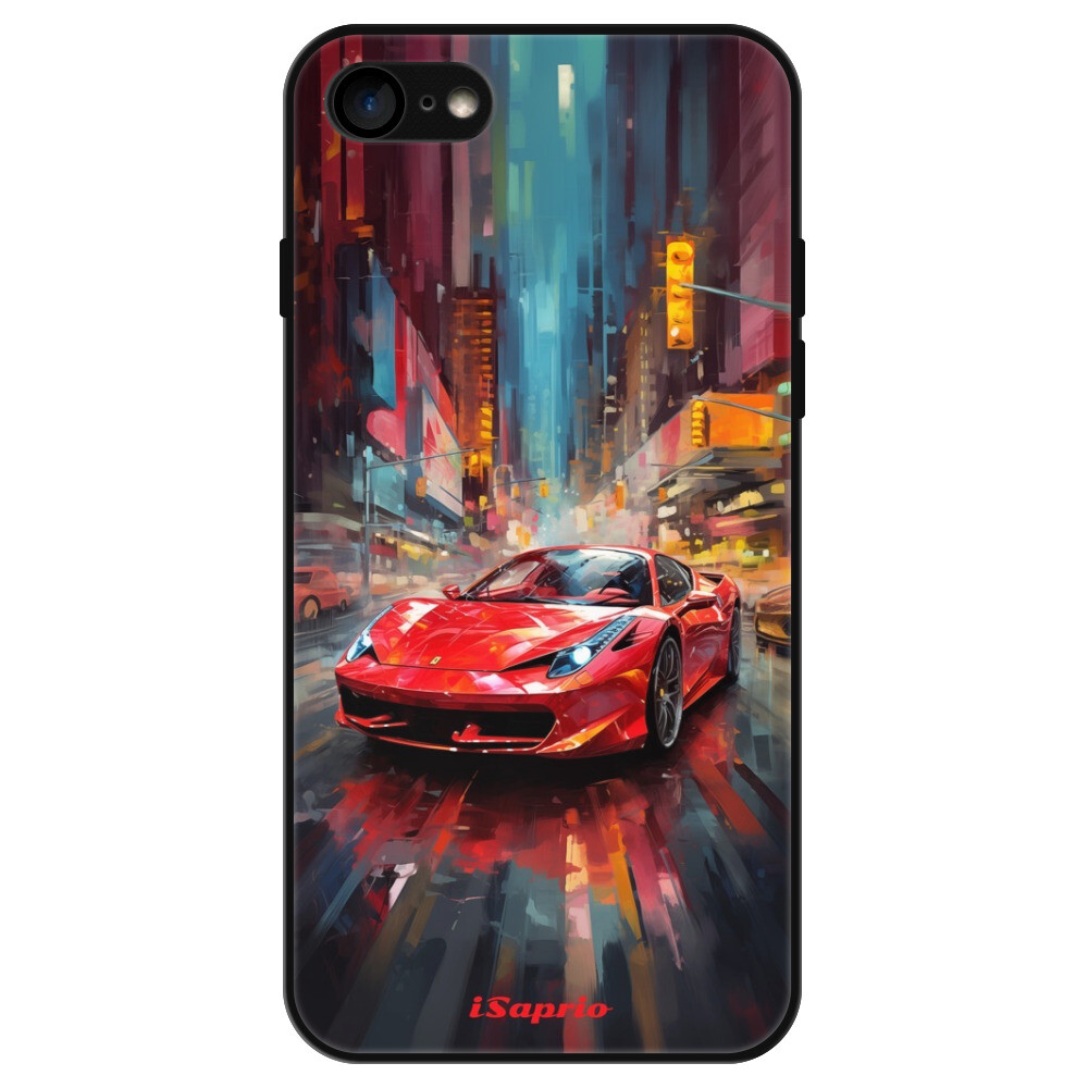 Lesklé puzdro Exclusive iSaprio - Ferrari - iPhone 7/8/SE 2020/SE 2022