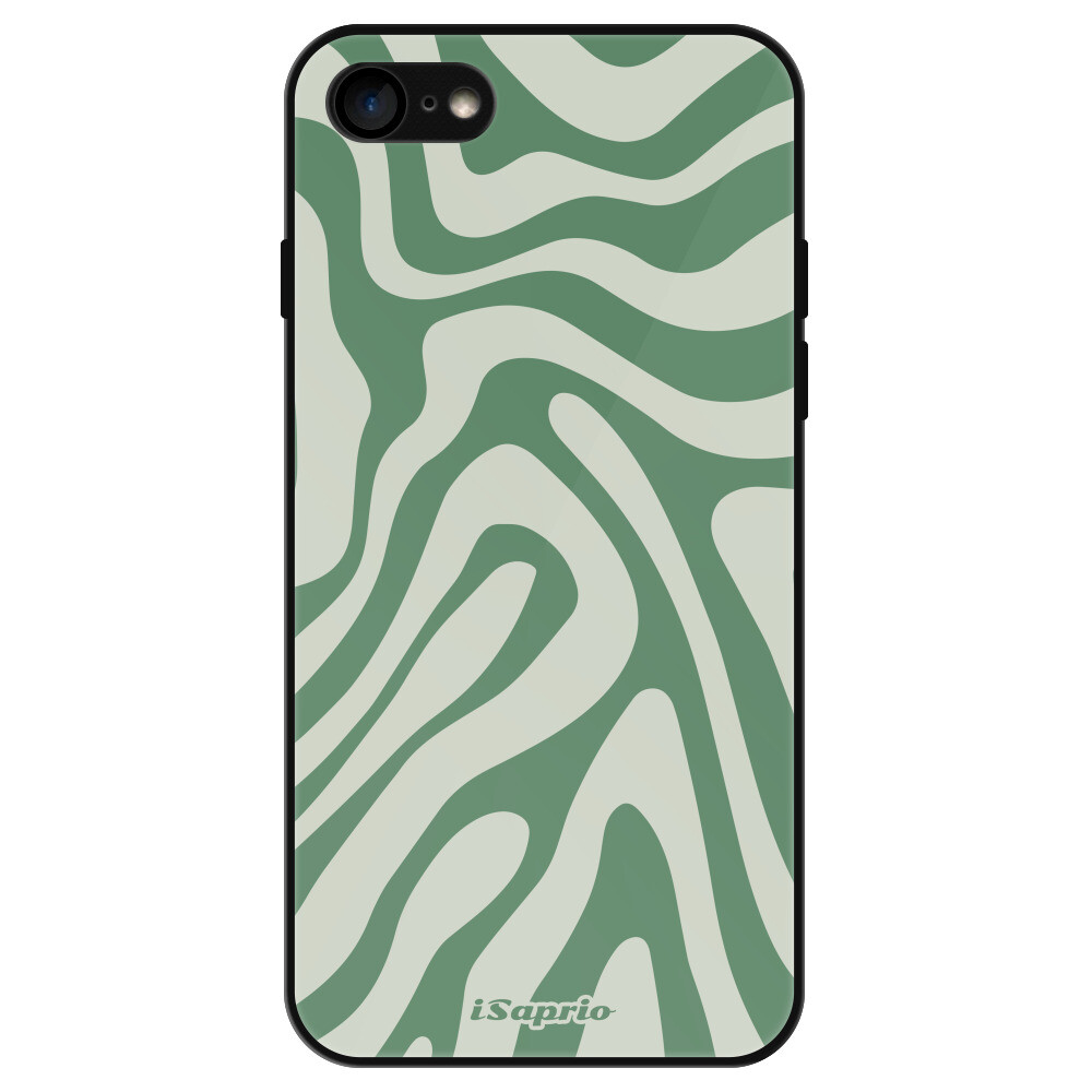 Lesklé puzdro Exclusive iSaprio - Zebra Green - iPhone 7/8/SE 2020/SE 2022