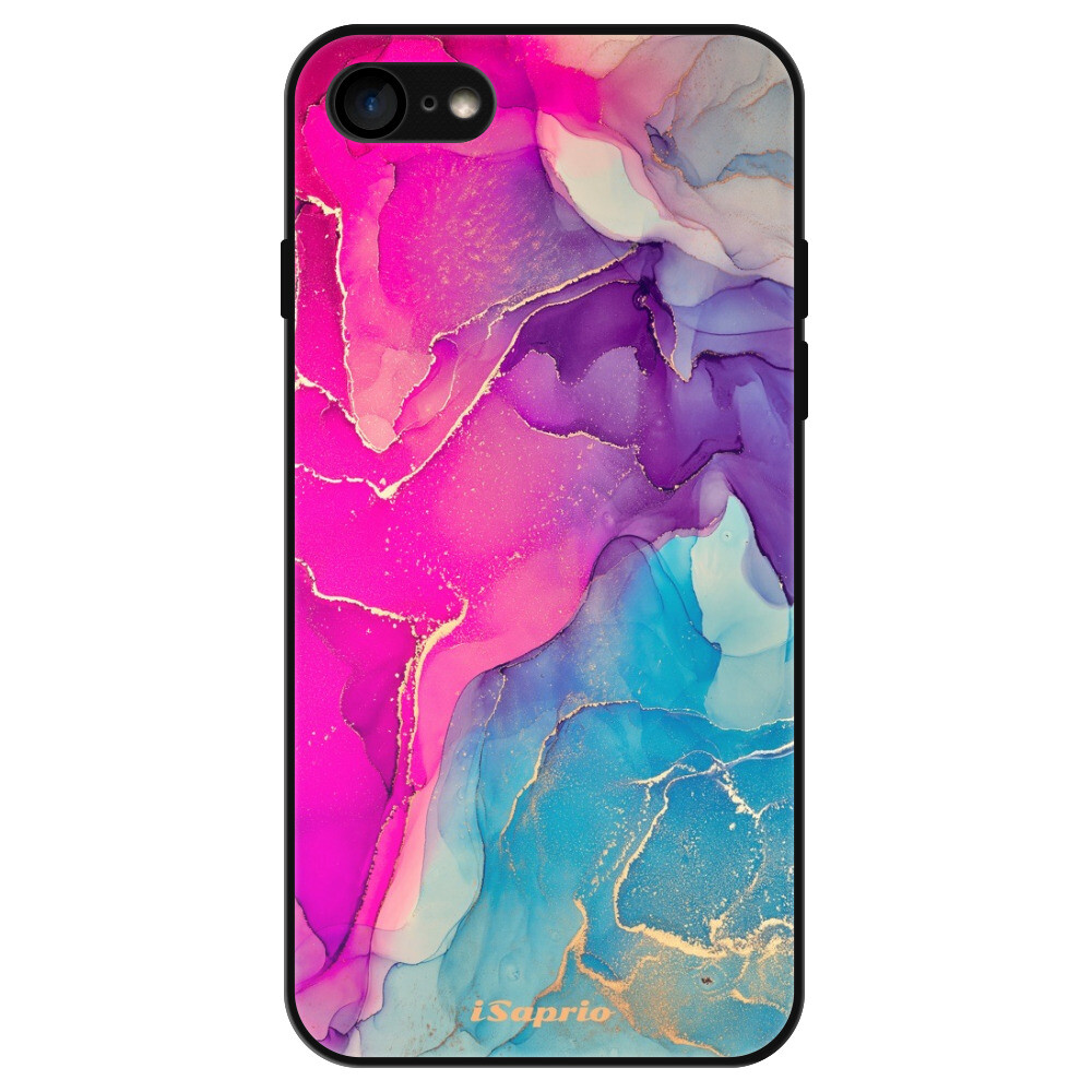 Lesklé puzdro Exclusive iSaprio - Purple Ink - iPhone 7/8/SE 2020/SE 2022