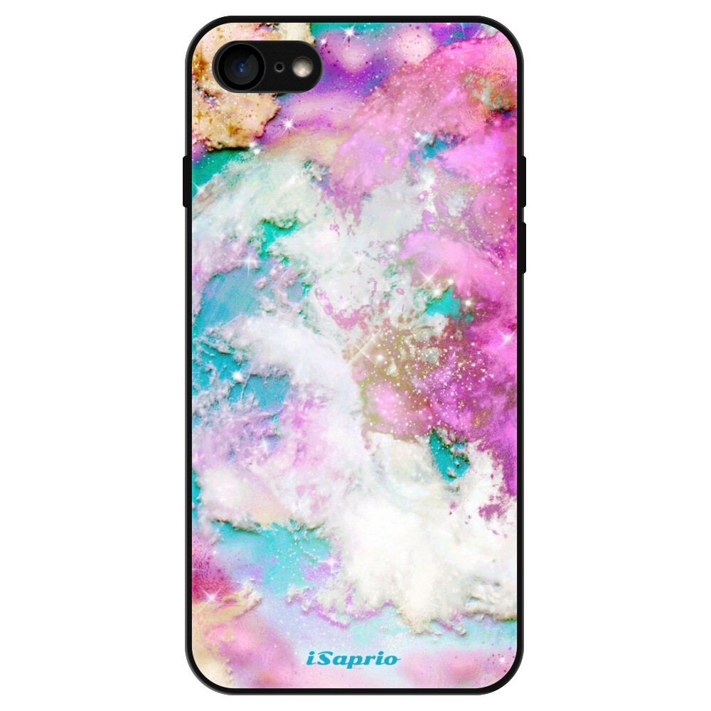 Lesklé puzdro Exclusive iSaprio - Galactic Paper - iPhone 7/8/SE 2020/SE 2022