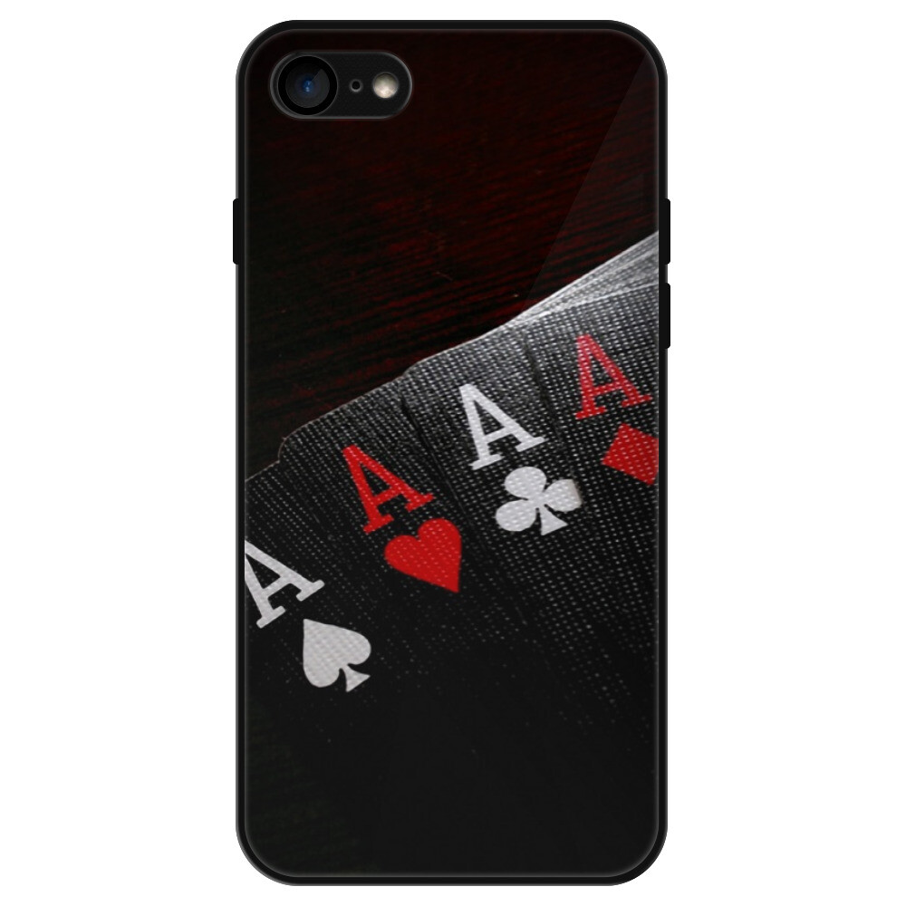Lesklé puzdro Exclusive iSaprio - Poker - iPhone 7/8/SE 2020/SE 2022