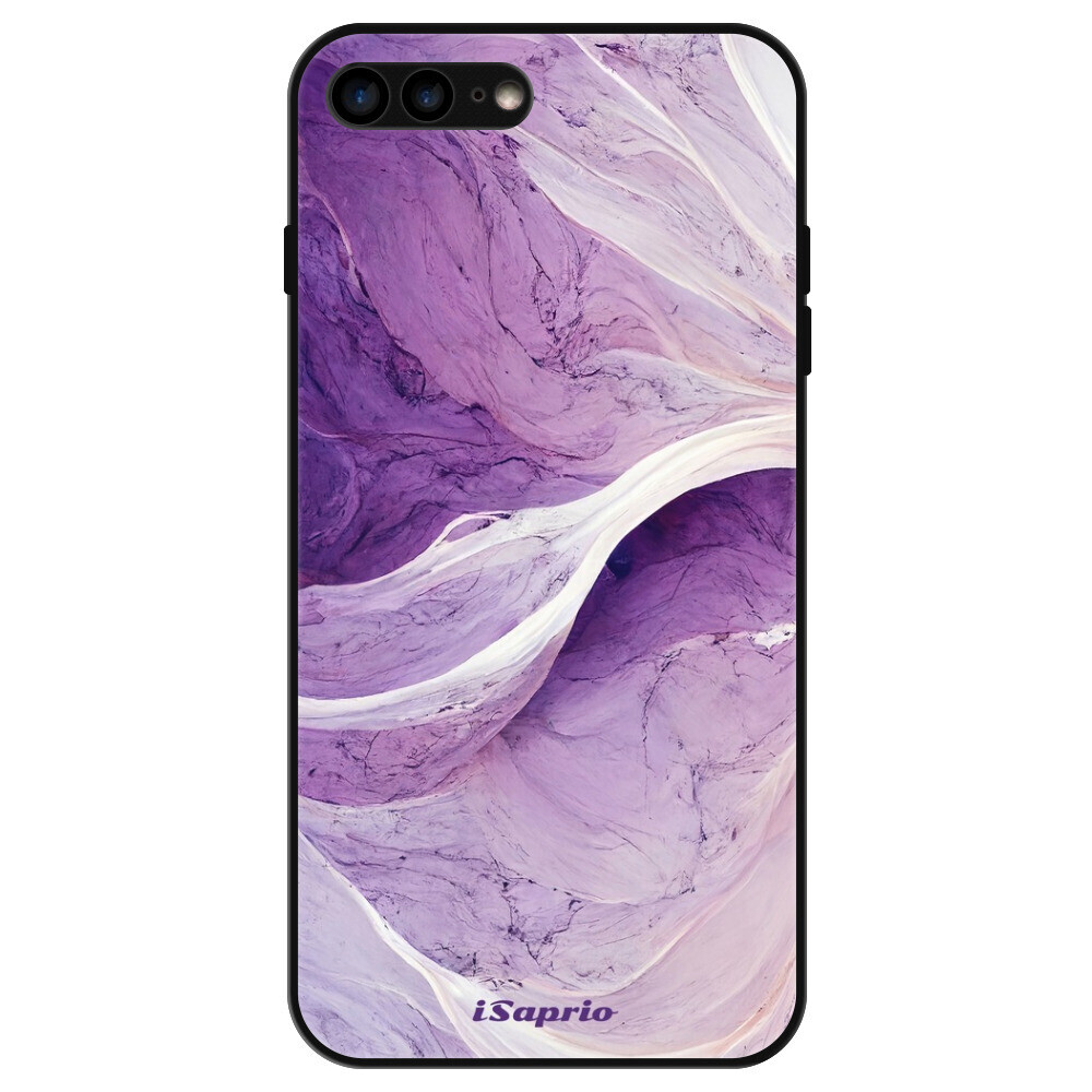 Lesklé puzdro Exclusive iSaprio - Purple Paint 10 - iPhone 7 Plus/8 Plus