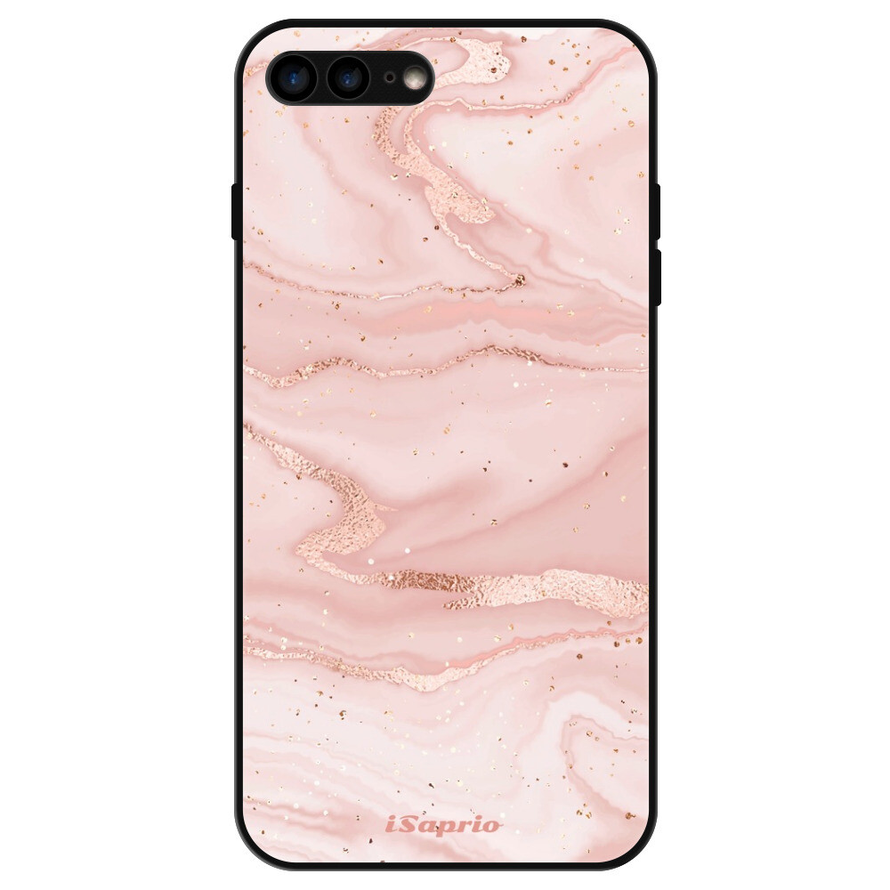 Lesklé puzdro Exclusive iSaprio - RoseGold Marble 10 - iPhone 7 Plus/8 Plus