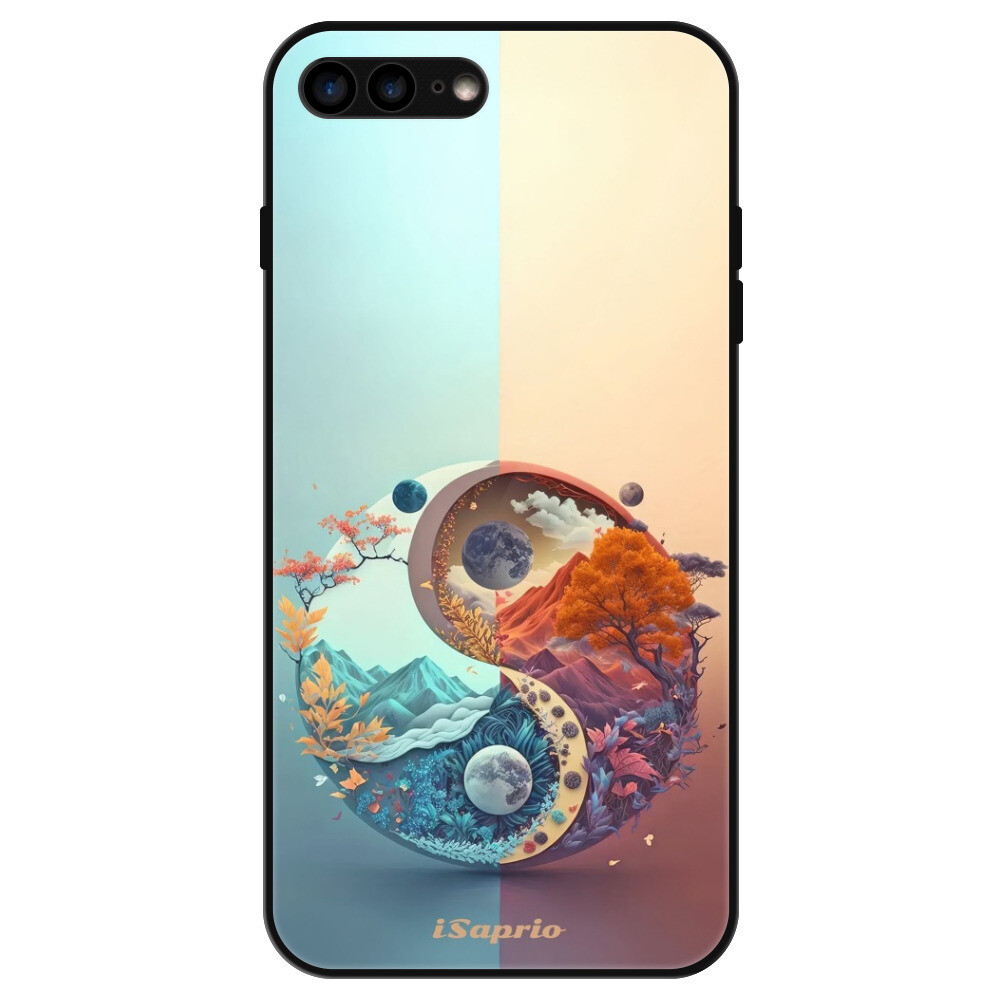 Lesklé puzdro Exclusive iSaprio - Jin Jang - iPhone 7 Plus/8 Plus
