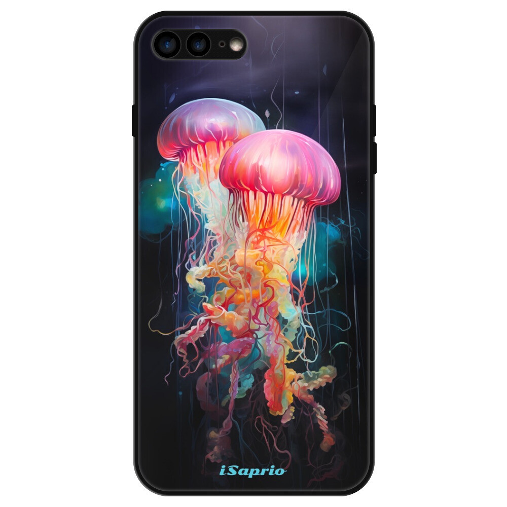 Lesklé puzdro Exclusive iSaprio - Abstract Jellyfish - iPhone 7 Plus/8 Plus