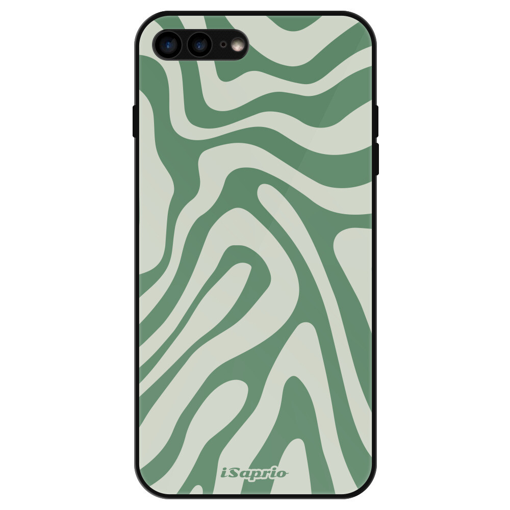 Lesklé puzdro Exclusive iSaprio - Zebra Green - iPhone 7 Plus/8 Plus