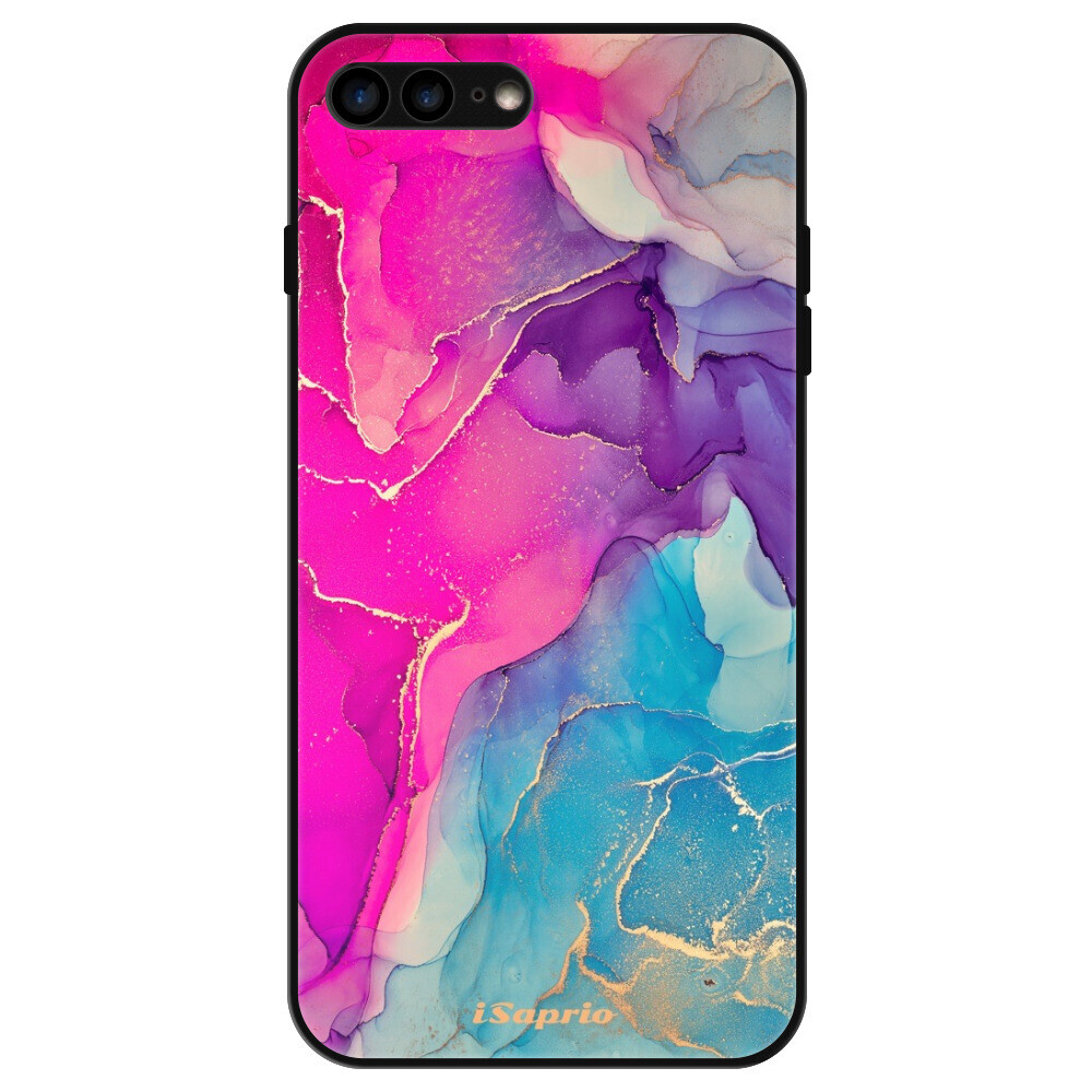 Lesklé puzdro Exclusive iSaprio - Purple Ink - iPhone 7 Plus/8 Plus