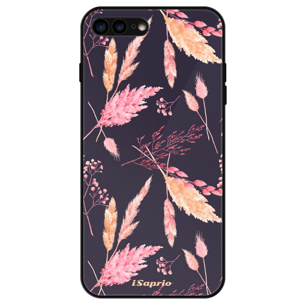 Lesklé puzdro Exclusive iSaprio - Herbal Pattern - iPhone 7 Plus/8 Plus