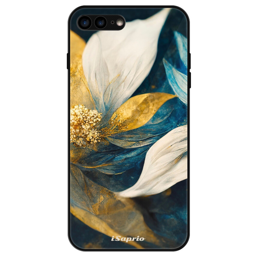 Lesklé puzdro Exclusive iSaprio - Gold Petals - iPhone 7 Plus/8 Plus