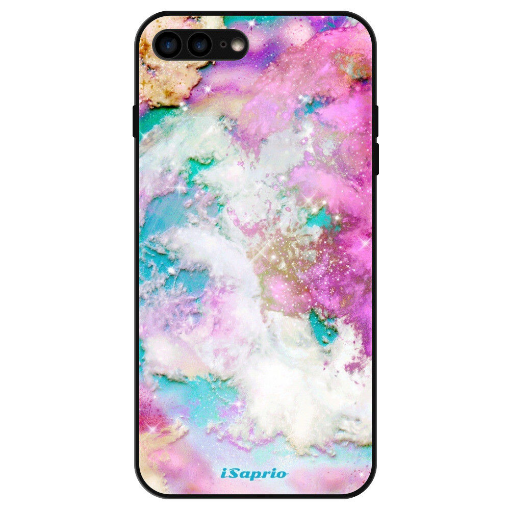 Lesklé puzdro Exclusive iSaprio - Galactic Paper - iPhone 7 Plus/8 Plus