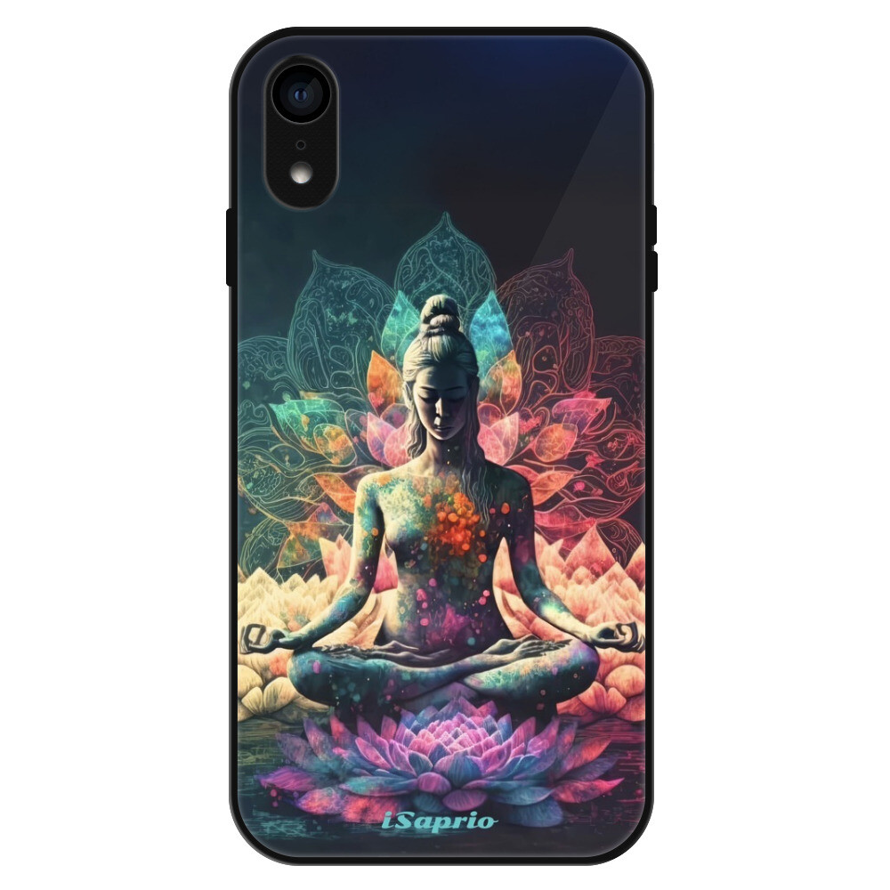 Lesklé puzdro Exclusive iSaprio - Yoga - iPhone XR
