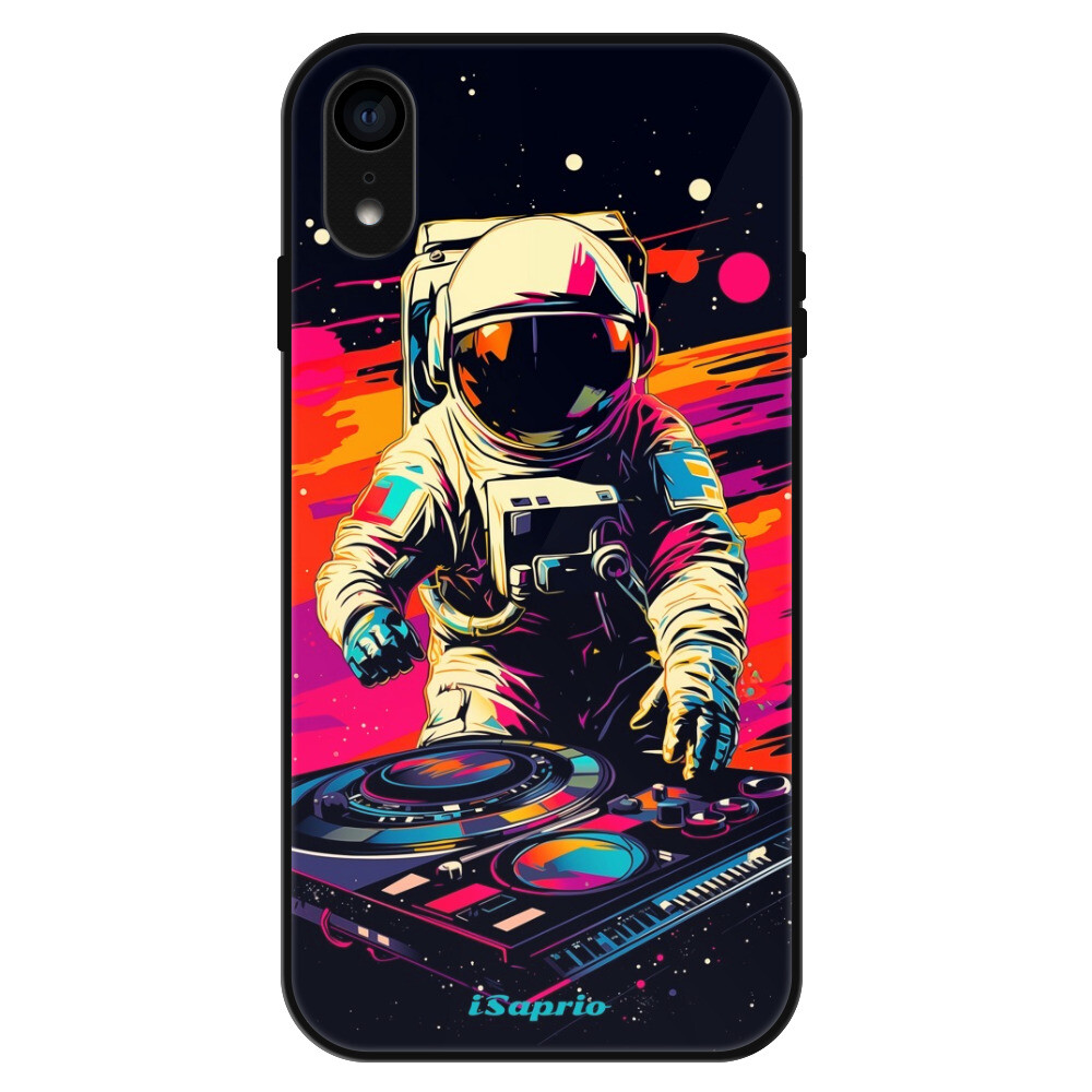 Lesklé puzdro Exclusive iSaprio - Astronaut DJ - iPhone XR