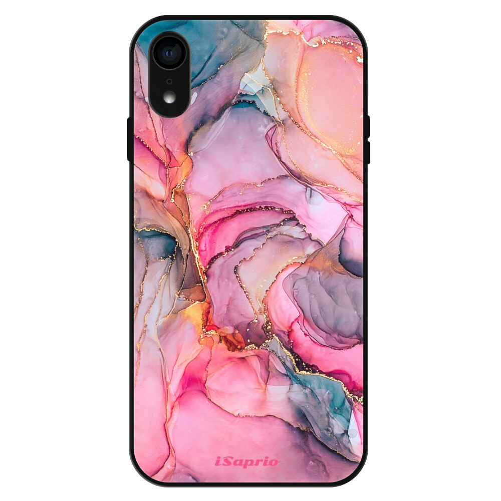 Lesklé puzdro Exclusive iSaprio - Golden Pastel - iPhone XR