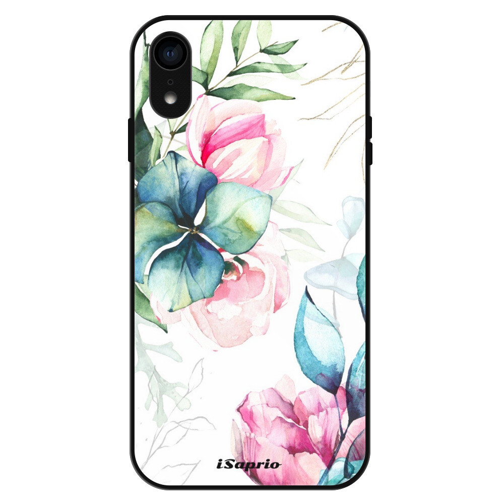 Lesklé puzdro Exclusive iSaprio - Flower Art 01 - iPhone XR