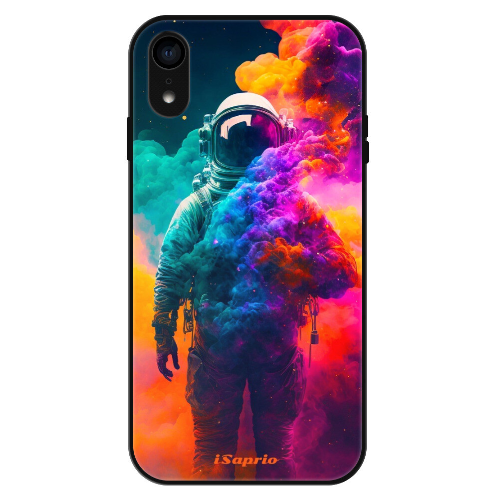 Lesklé puzdro Exclusive iSaprio - Astronaut in Colors - iPhone XR