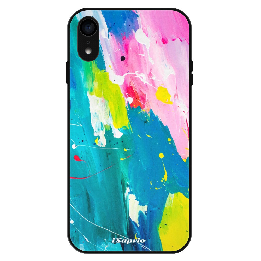 Lesklé puzdro Exclusive iSaprio - Abstract Paint 04 - iPhone XR