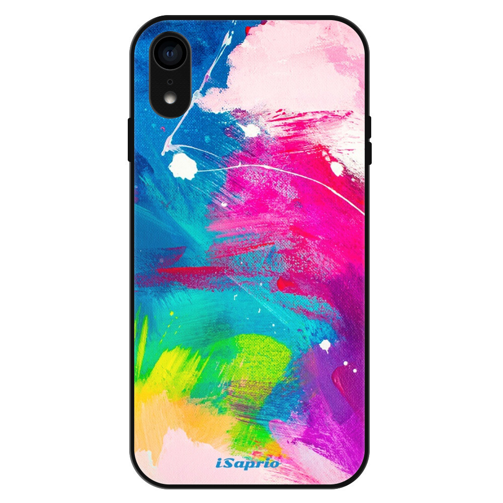 Lesklé puzdro Exclusive iSaprio - Abstract Paint 03 - iPhone XR