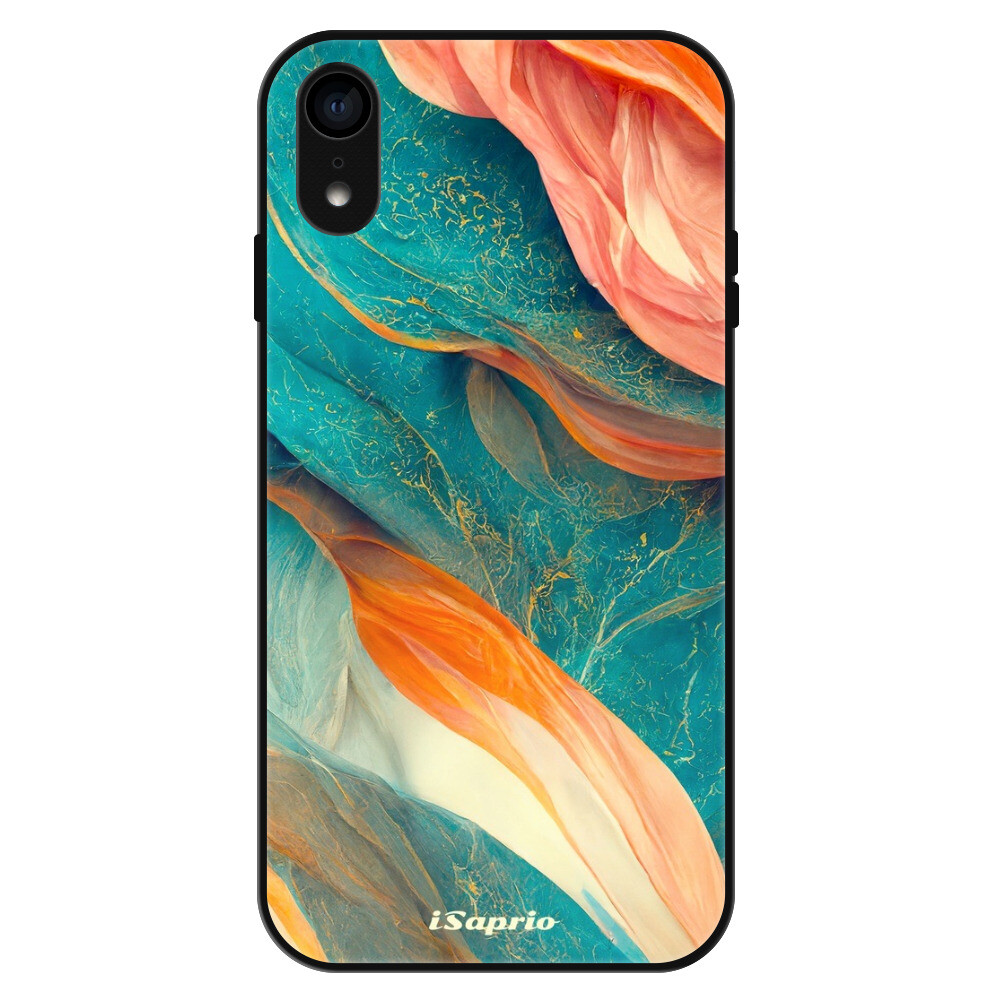 Lesklé puzdro Exclusive iSaprio - Abstract Marble - iPhone XR