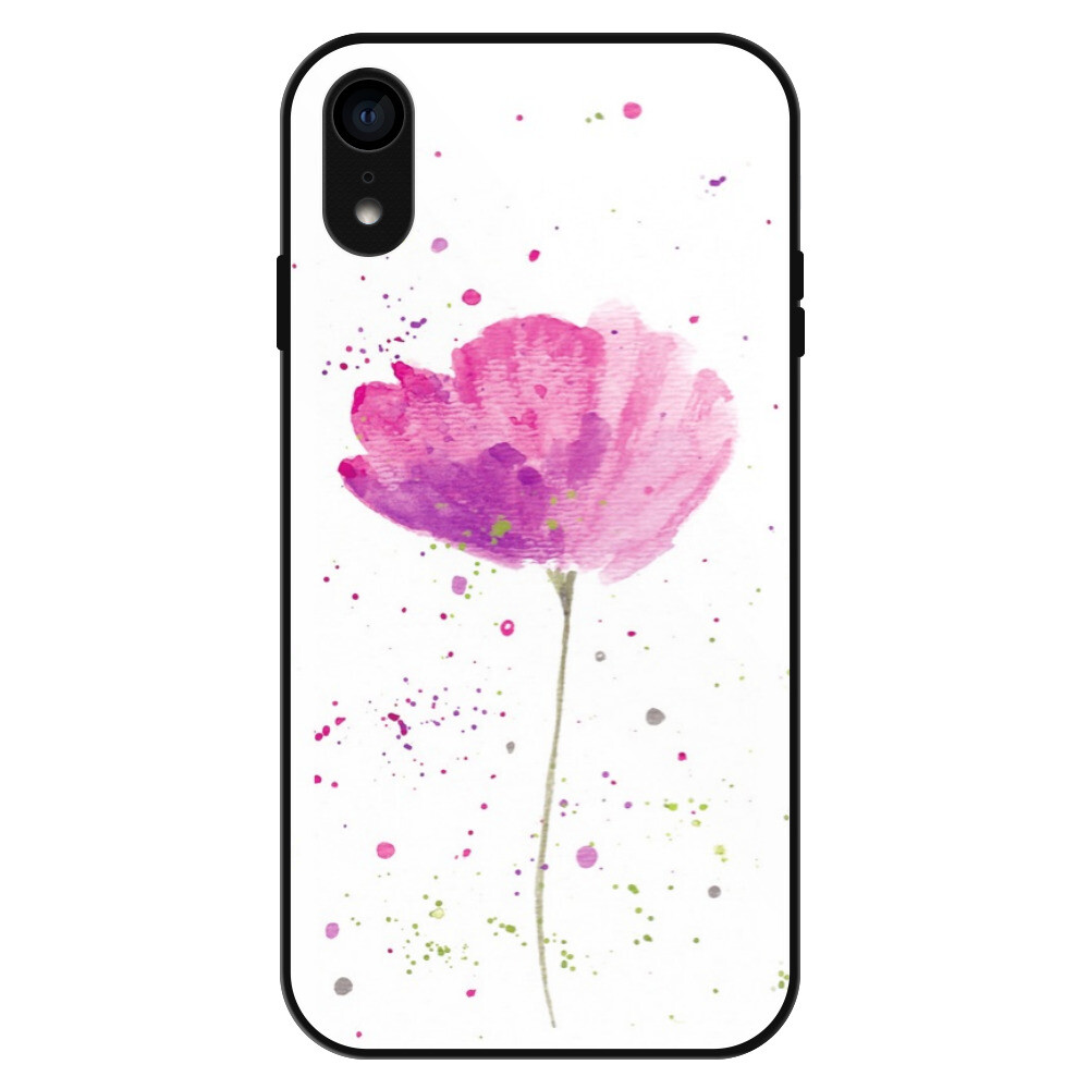 Lesklé puzdro Exclusive iSaprio - Poppies - iPhone XR