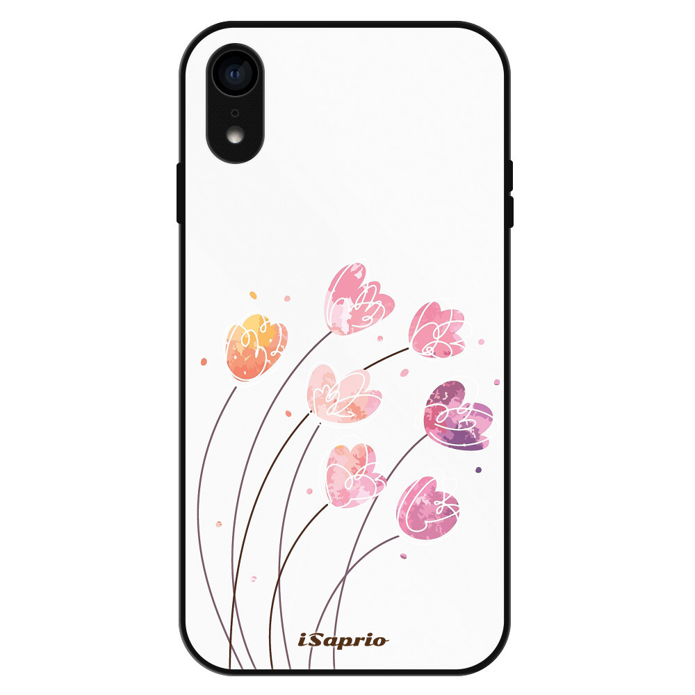Lesklé puzdro Exclusive iSaprio - Flowers 14 - iPhone XR