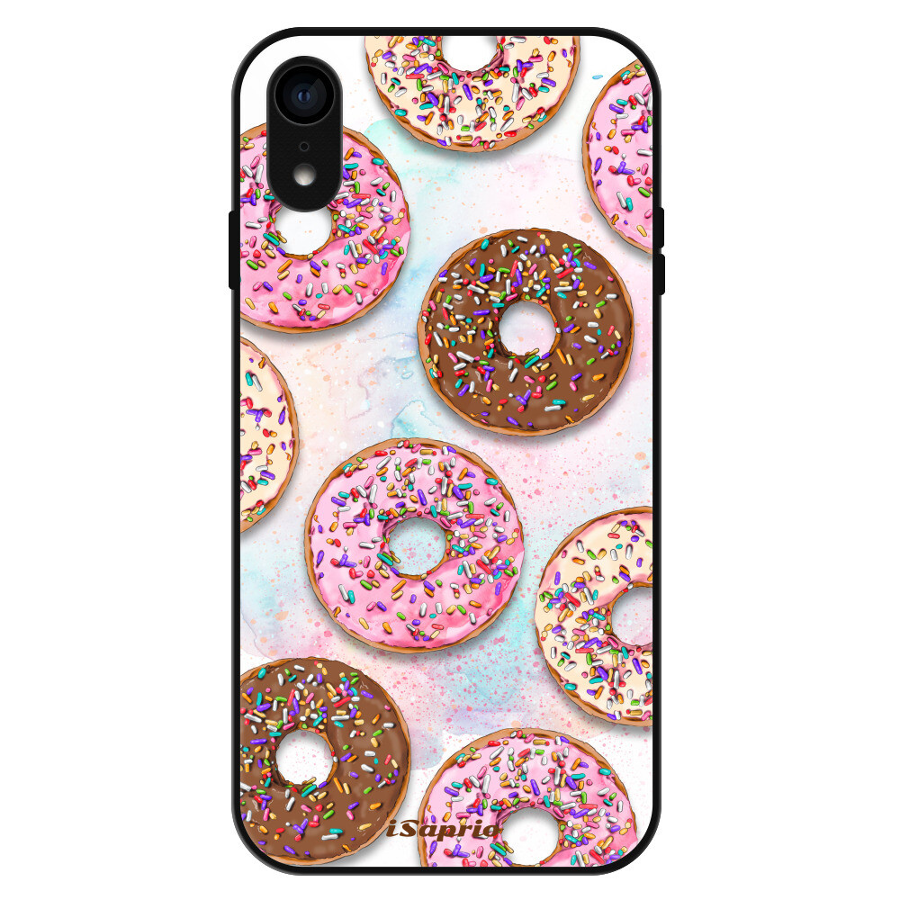 Lesklé puzdro Exclusive iSaprio - Donuts 11 - iPhone XR