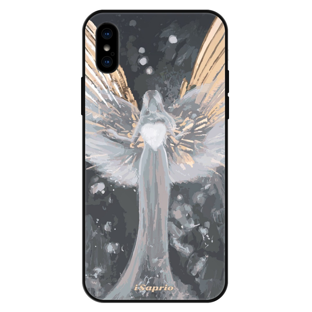 Lesklé puzdro Exclusive iSaprio - Angel - iPhone X/XS