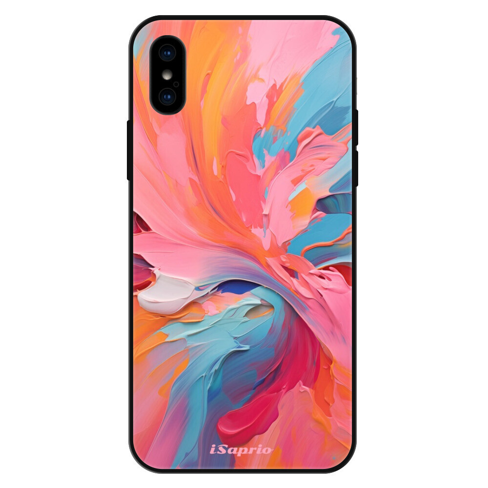 Lesklé puzdro Exclusive iSaprio - Color Paint - iPhone X/XS