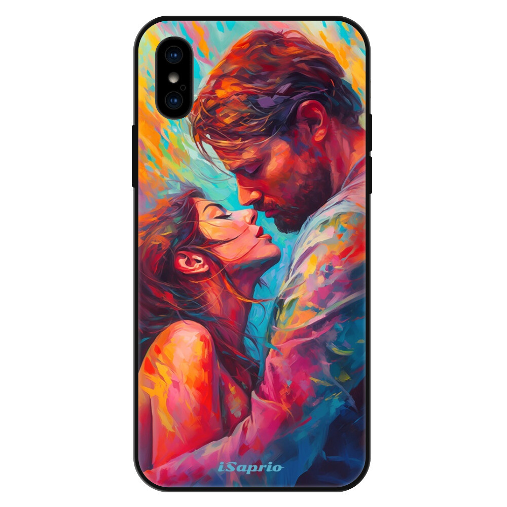 Lesklé puzdro Exclusive iSaprio - Fall in Love - iPhone X/XS