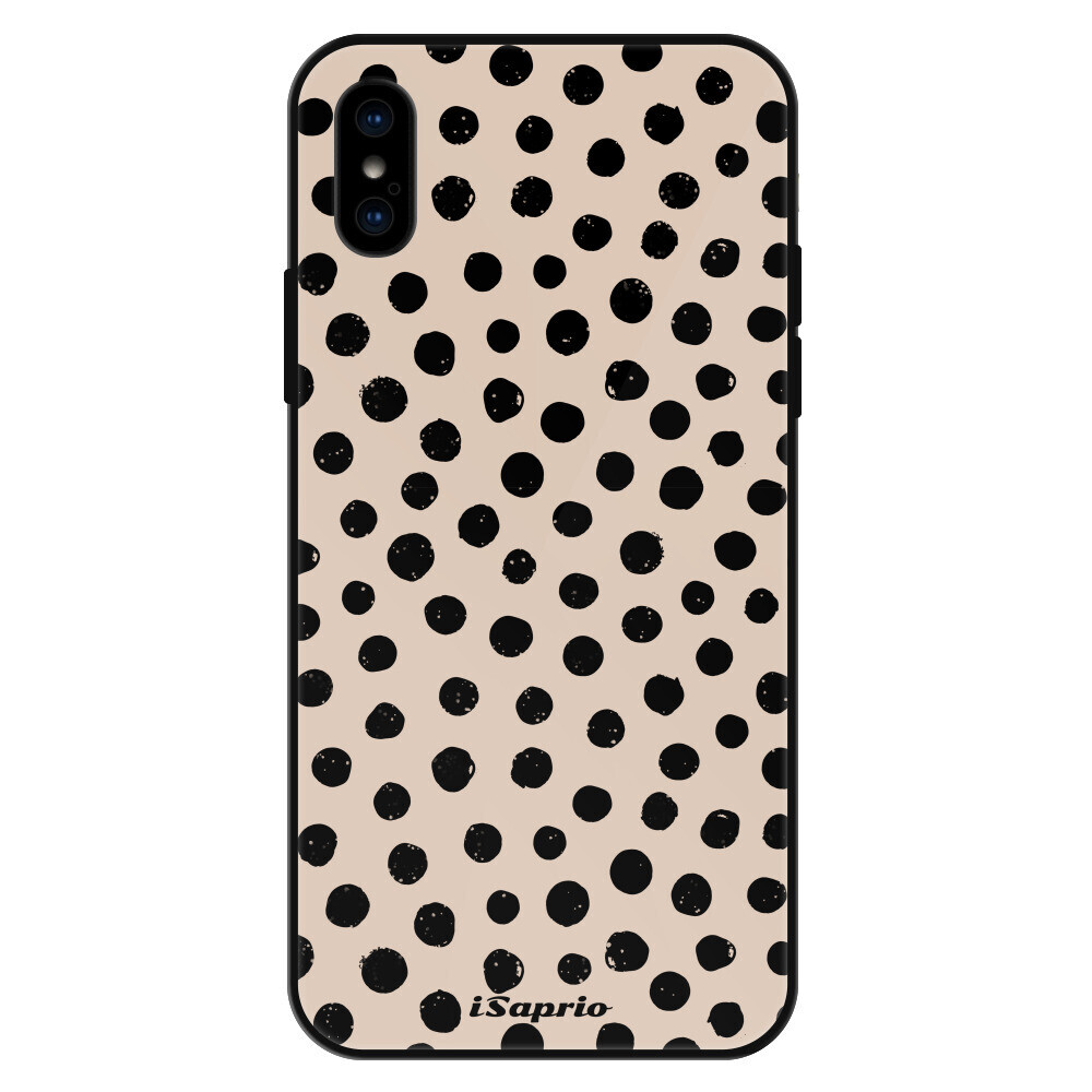 Lesklé puzdro Exclusive iSaprio - Dotted - iPhone X/XS