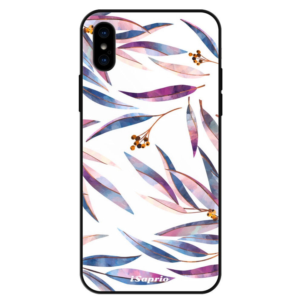 Lesklé puzdro Exclusive iSaprio - Eucalyptus - iPhone X/XS