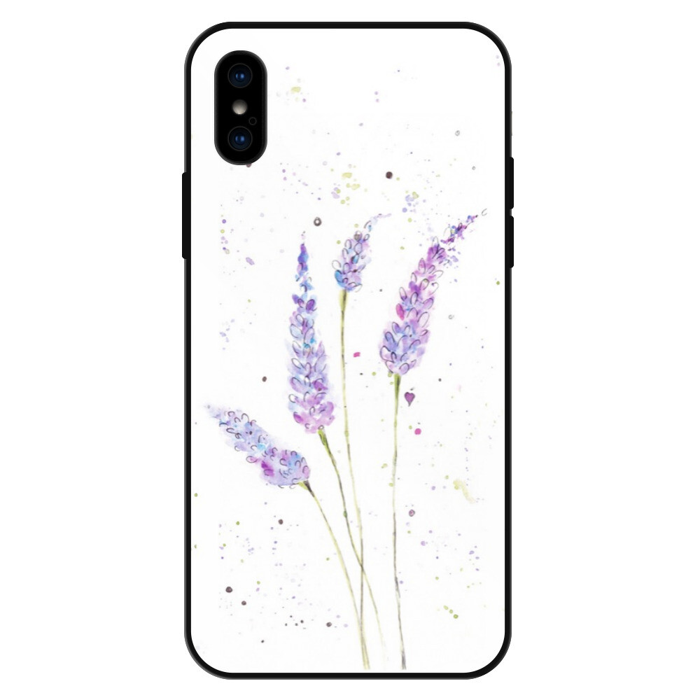 Lesklé puzdro Exclusive iSaprio - Lavender - iPhone X/XS
