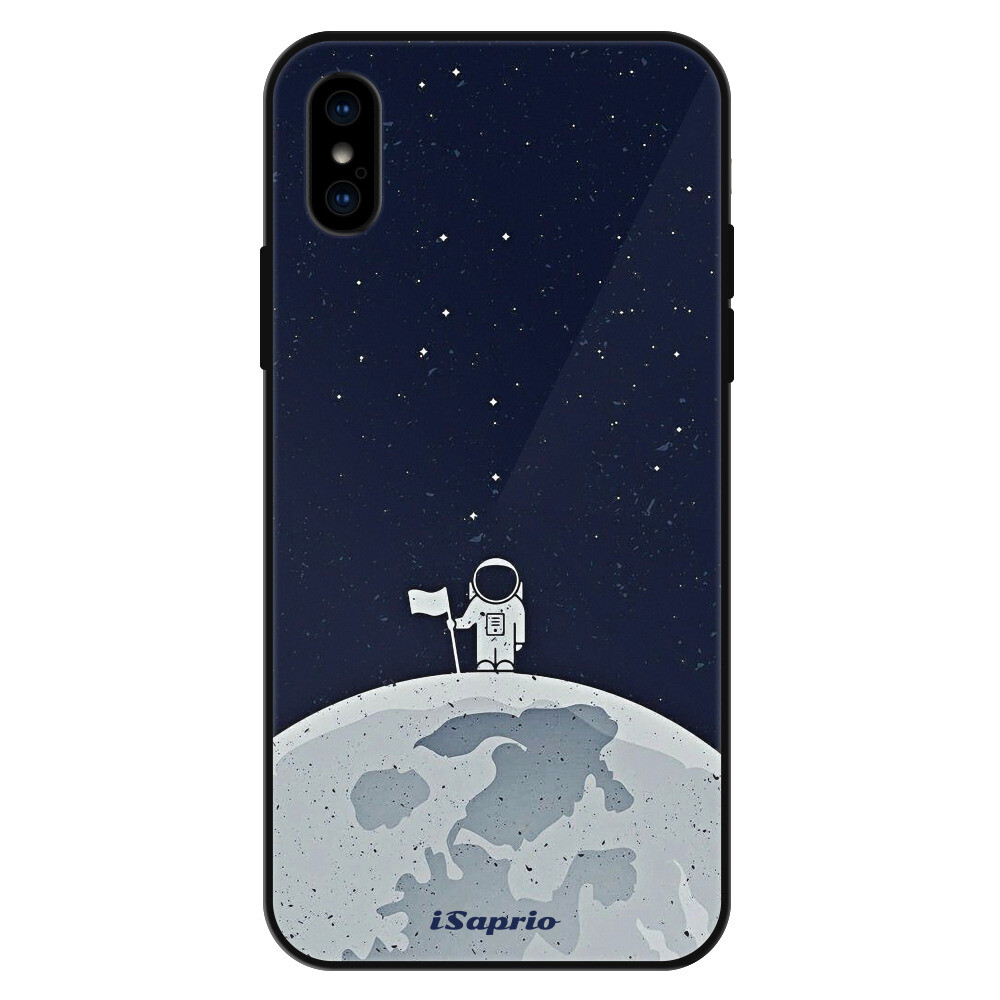 Lesklé puzdro Exclusive iSaprio - On The Moon 10 - iPhone X/XS