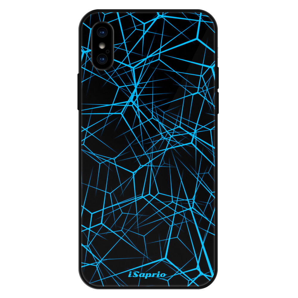 Lesklé puzdro Exclusive iSaprio - Abstract Outlines 12 - iPhone X/XS