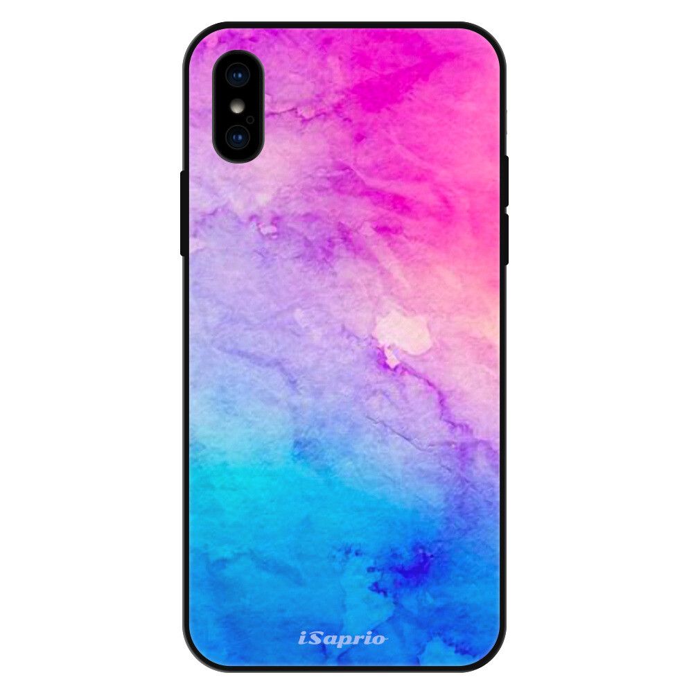 Lesklé puzdro Exclusive iSaprio - Watercolor Paper 01 - iPhone X/XS