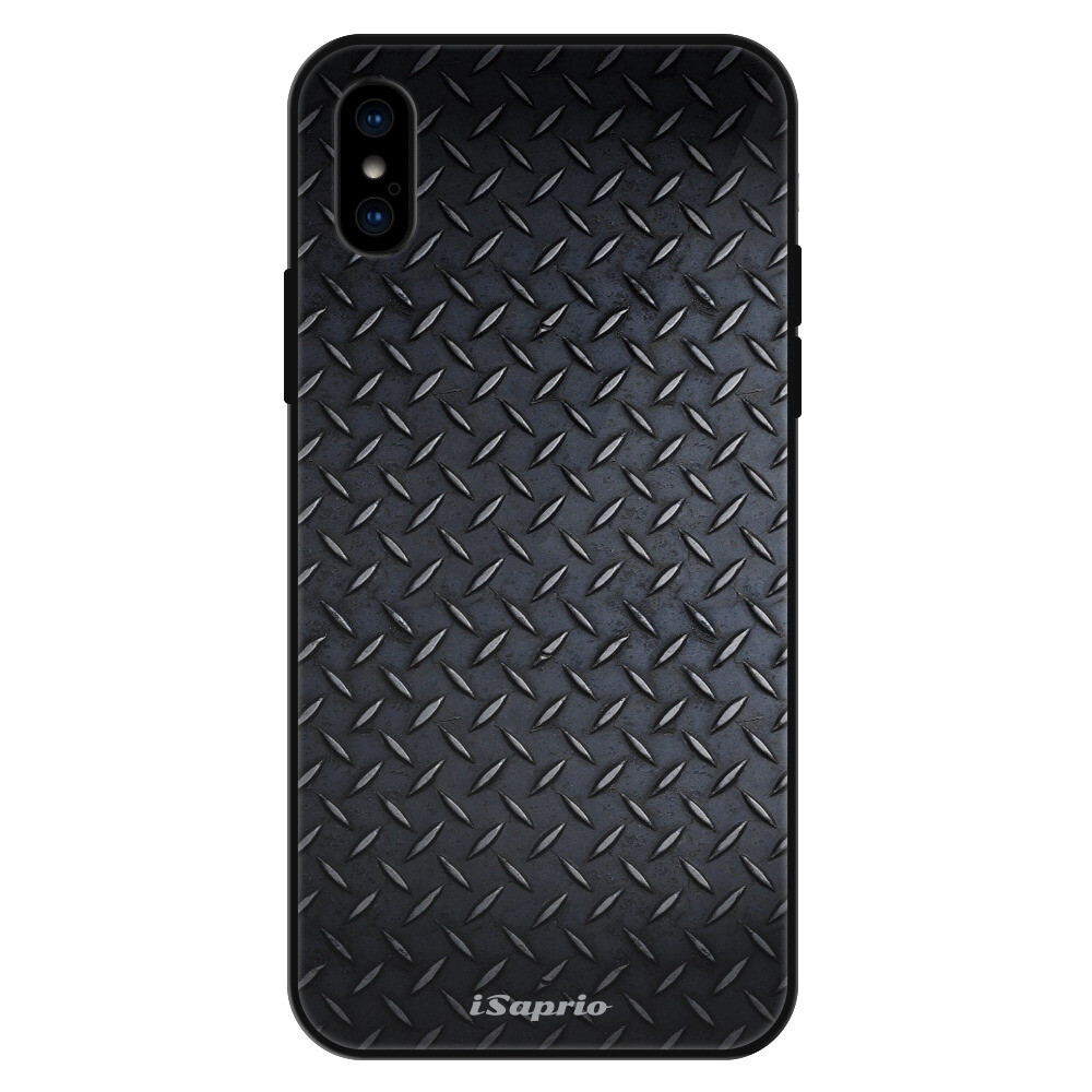 Lesklé puzdro Exclusive iSaprio - Metal 01 - iPhone X/XS