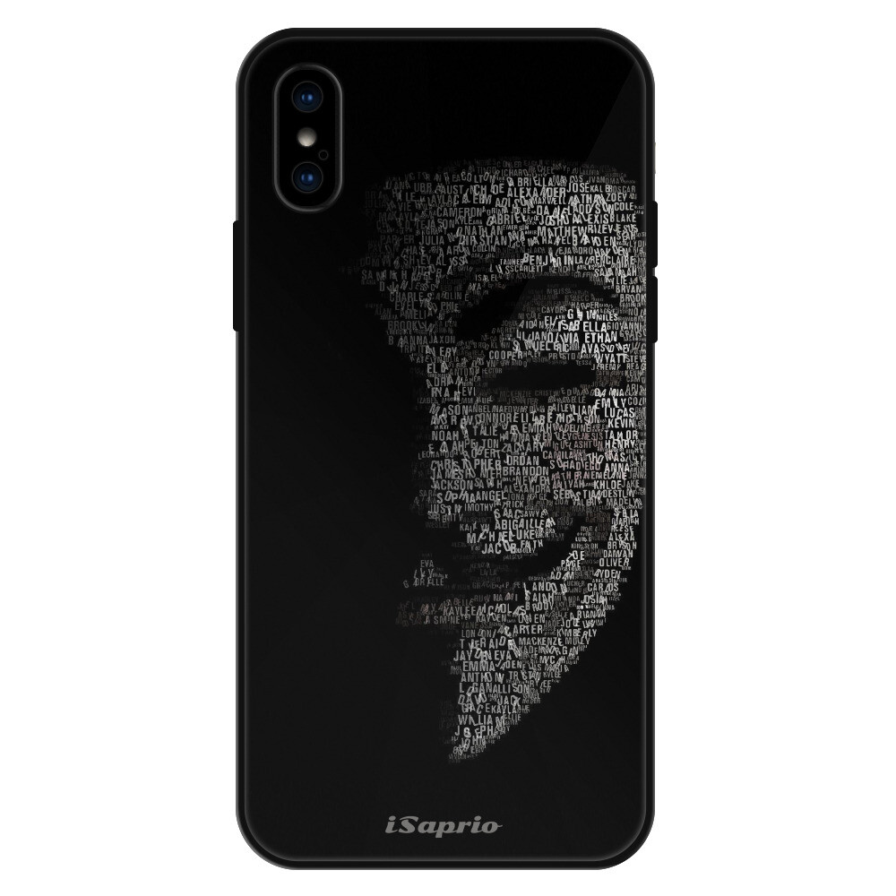 Lesklé puzdro Exclusive iSaprio - Vendeta 10 - iPhone X/XS