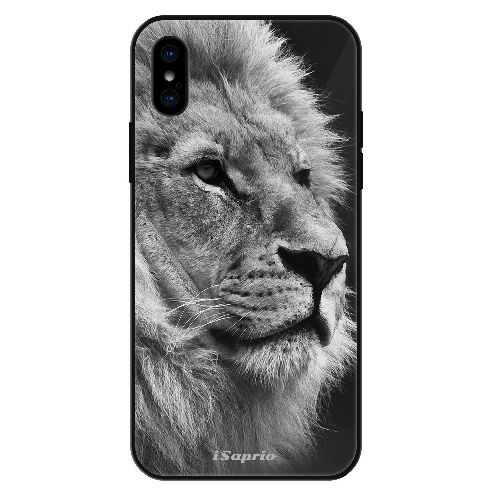 Lesklé puzdro Exclusive iSaprio - Lion 10 - iPhone X/XS
