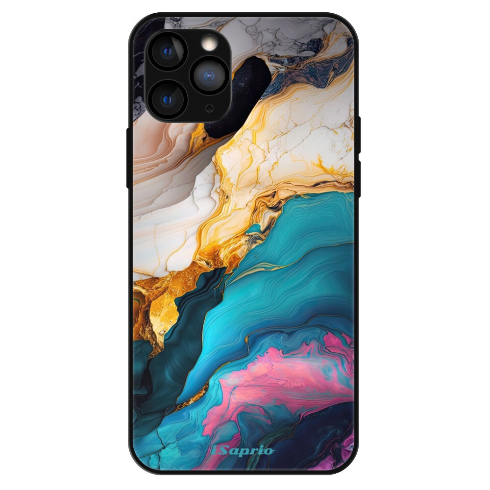 Lesklé puzdro Exclusive iSaprio - Color Marble 21 - iPhone 11 Pro