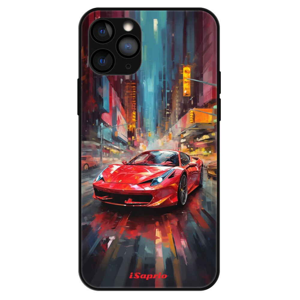 Lesklé puzdro Exclusive iSaprio - Ferrari - iPhone 11 Pro