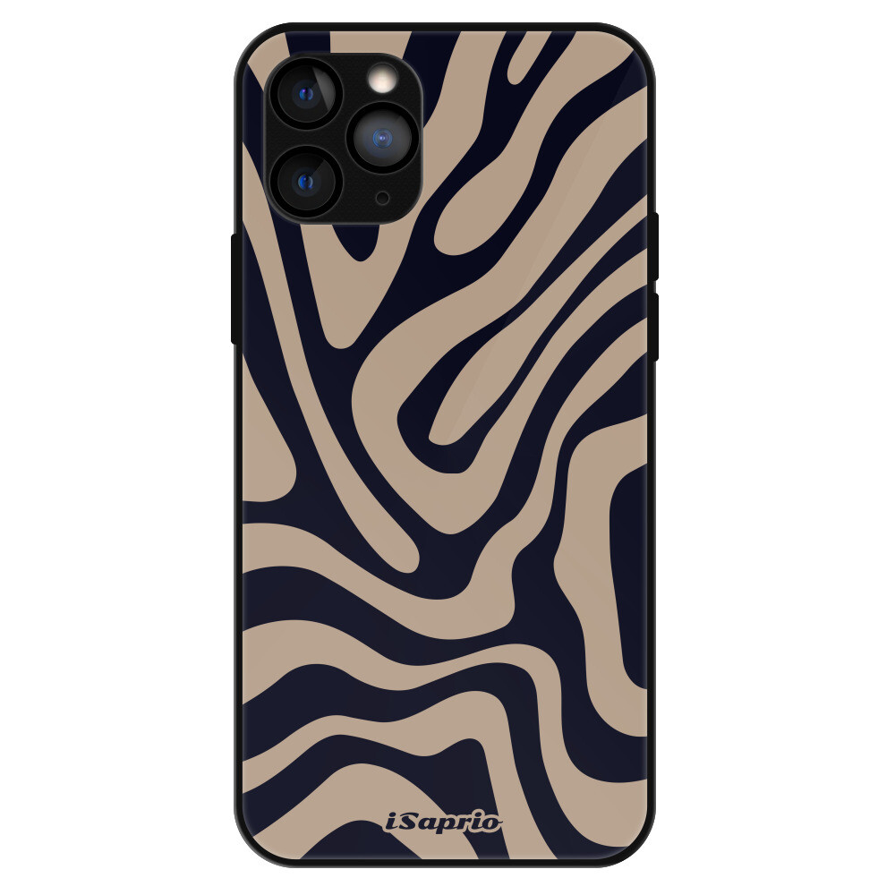 Lesklé puzdro Exclusive iSaprio - Zebra Black - iPhone 11 Pro