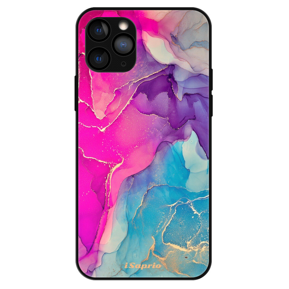 Lesklé puzdro Exclusive iSaprio - Purple Ink - iPhone 11 Pro