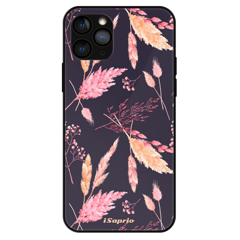 Lesklé puzdro Exclusive iSaprio - Herbal Pattern - iPhone 11 Pro