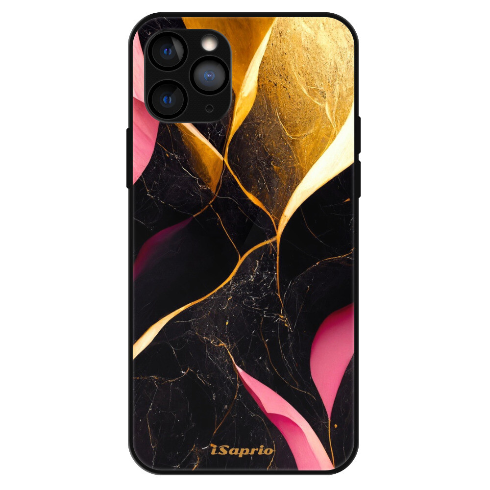 Lesklé puzdro Exclusive iSaprio - Gold Pink Marble - iPhone 11 Pro