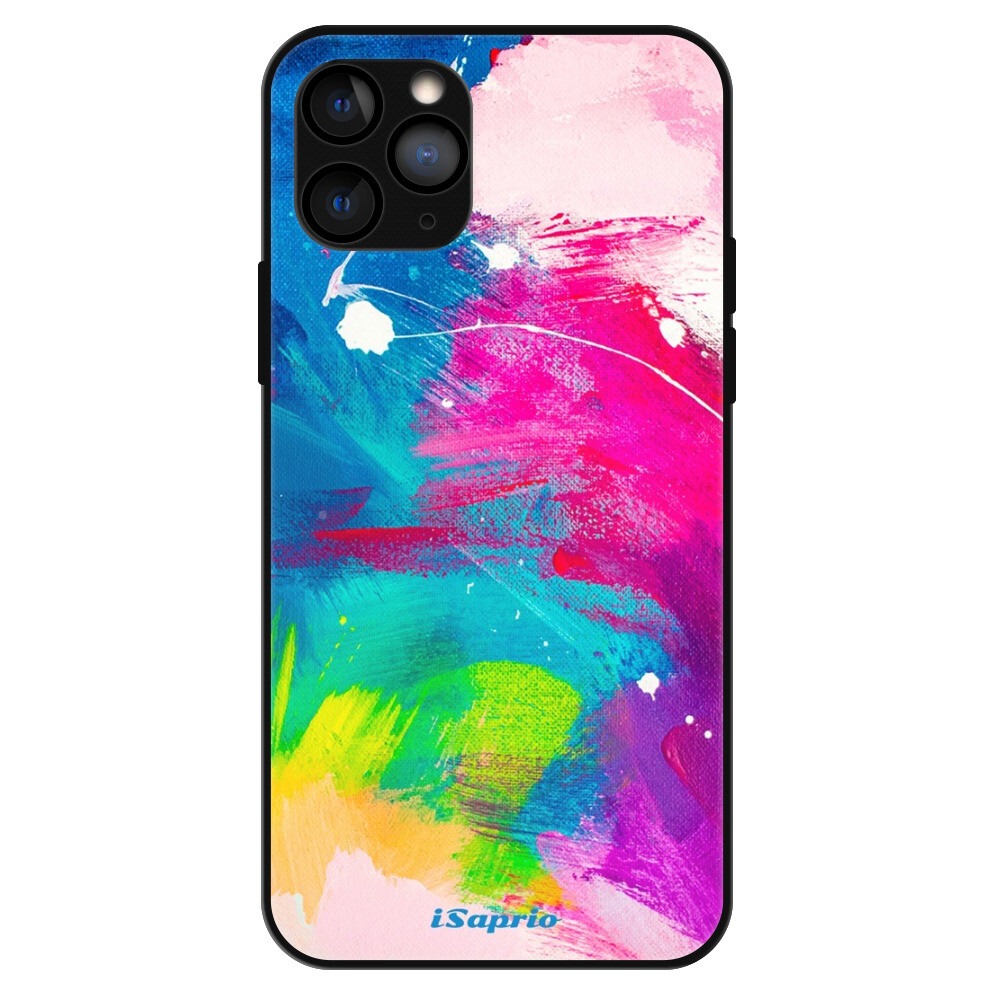 Lesklé puzdro Exclusive iSaprio - Abstract Paint 03 - iPhone 11 Pro